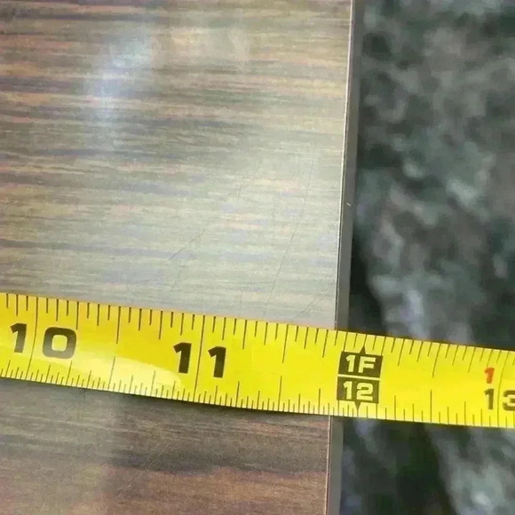 Set of  3 Mid Century Danish Modern Wood Formica Stacking Nesting
Tables - Picture 16 of 16